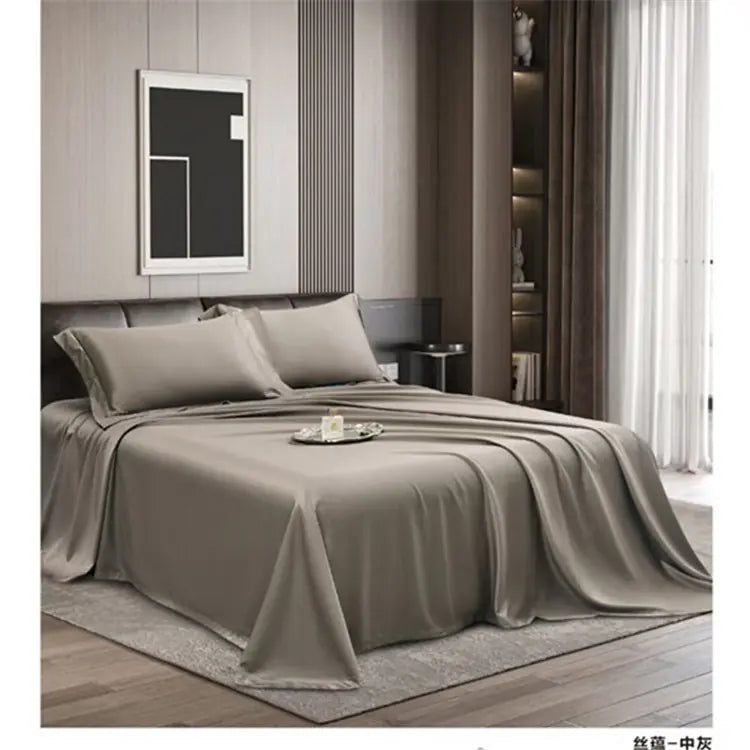 100% Bamboo Fiber Cooling Bed Sheet Set (3 Pieces)