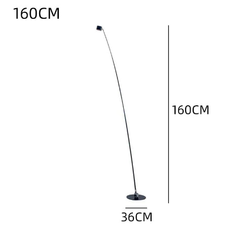 SANDYHA Minimalist Long Pole LED Floor Lamp (One Set)