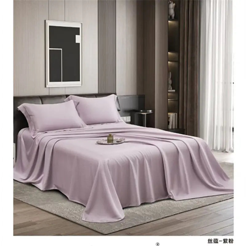 100% Bamboo Fiber Cooling Bed Sheet Set (3 Pieces)